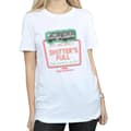 Miniatyrbild 3 av 5: National Lampoon´s Christmas Vacation Dam/kvinnor Greyscale No Vacancy Boyfriend T-shirt i bomull