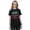 Miniatyrbild 2 av 5: National Lampoon´s Christmas Vacation Dam/kvinnor Greyscale No Vacancy Boyfriend T-shirt i bomull