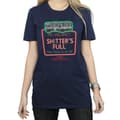 Miniatyrbild 3 av 5: National Lampoon´s Christmas Vacation Dam/kvinnor Greyscale No Vacancy Boyfriend T-shirt i bomull