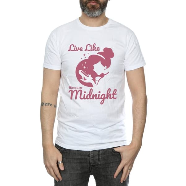 Disney Princess Cinderella No Midnight T-shirt för herrar