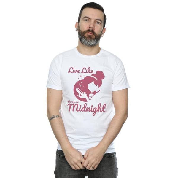 Disney Princess Cinderella No Midnight T-shirt för herrar