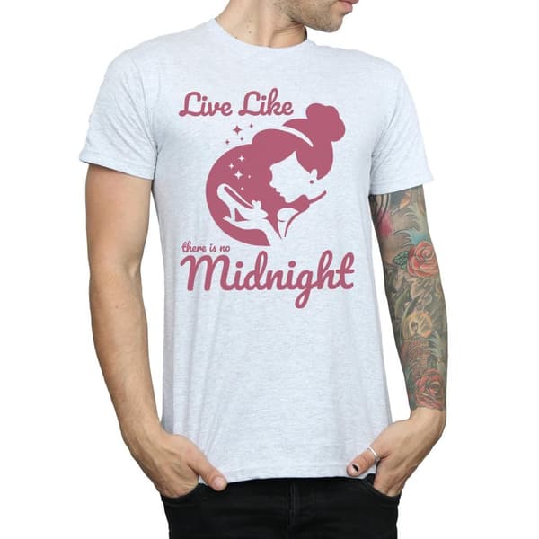 Disney Princess Cinderella No Midnight T-shirt för herrar
