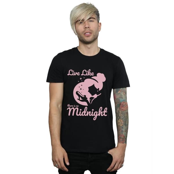 Disney Princess Cinderella No Midnight T-shirt för herrar