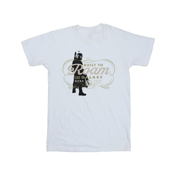 Star Wars Mens The Book Of Boba Fett Built To Roam T-Shirt
