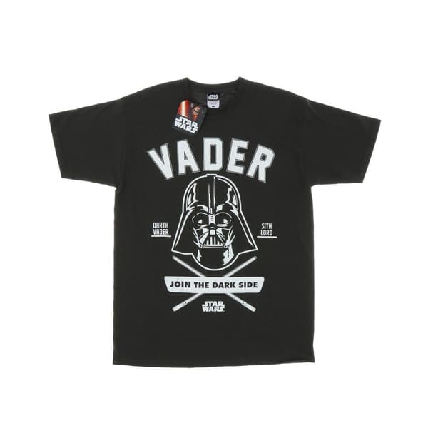 Star Wars Mens Darth Vader Collegiate T-Shirt