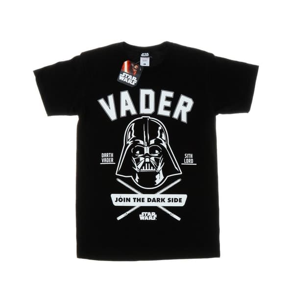 Star Wars Mens Darth Vader Collegiate T-Shirt