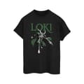 Miniatyrbillede 1 af 3: Marvel Womens/Ladies Loki Scepter Cotton Boyfriend T-Shirt