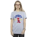 Miniatyrbilde 2 av 3: Marvel Womens/Ladies Spidey And His Amazing Friends Rescue Cotton Boyfriend T-Shirt