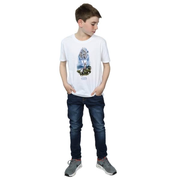Star Wars Boys The Last Jedi Rey Lightsaber T-Shirt