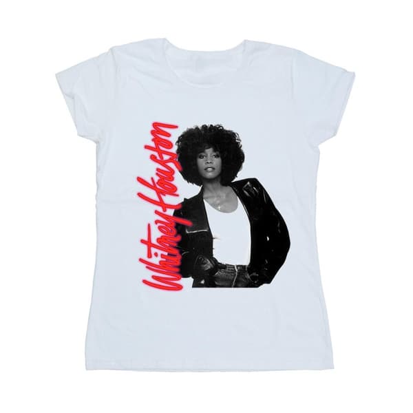 Whitney Houston Whitney Pose - bomulls-T-shirt för kvinnor/damer