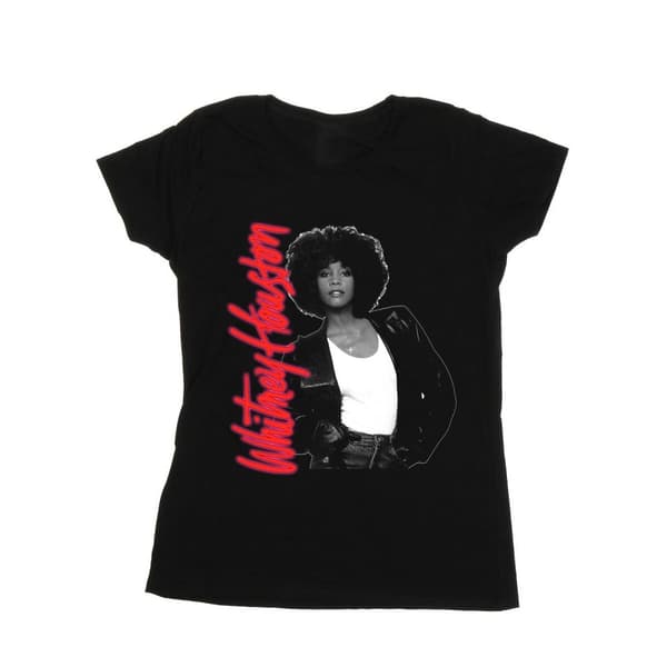 Whitney Houston Whitney Pose - bomulls-T-shirt för kvinnor/damer