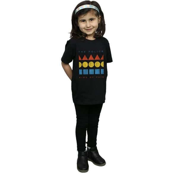 The Police Girls King Of Pain Cotton T-Shirt