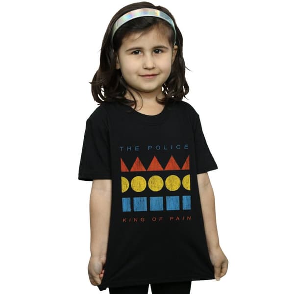 The Police Girls King Of Pain Cotton T-Shirt