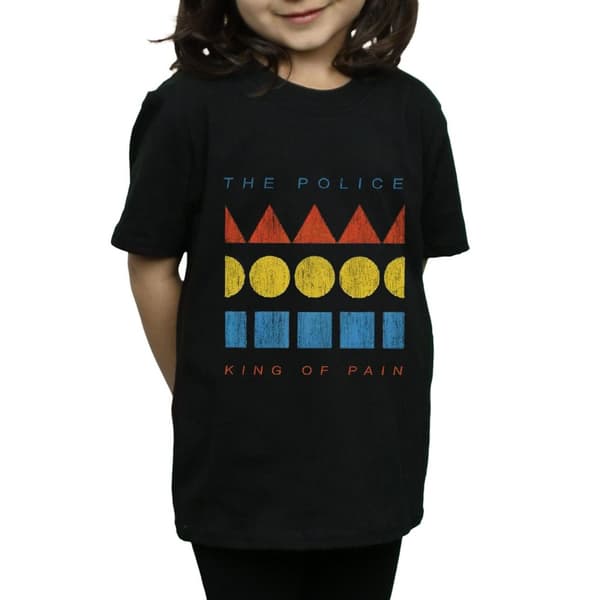 The Police Girls King Of Pain Cotton T-Shirt