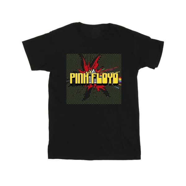 Pink Floyd Pop Art T-shirt i bomull för flickor