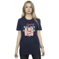 Miniatyrbillede 2 af 3: Disney Womens/Ladies Minnie Mouse Spring Palms Cotton Boyfriend T-Shirt