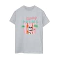 Miniatyrbillede 1 af 3: Disney Womens/Ladies Minnie Mouse Spring Palms Cotton Boyfriend T-Shirt