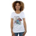 Pikkukuva 2 / 3: Disney Womens/Ladies Onward Character Collage Cotton T-Shirt