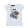 Pikkukuva 1 / 3: Disney Womens/Ladies Onward Character Collage Cotton T-Shirt