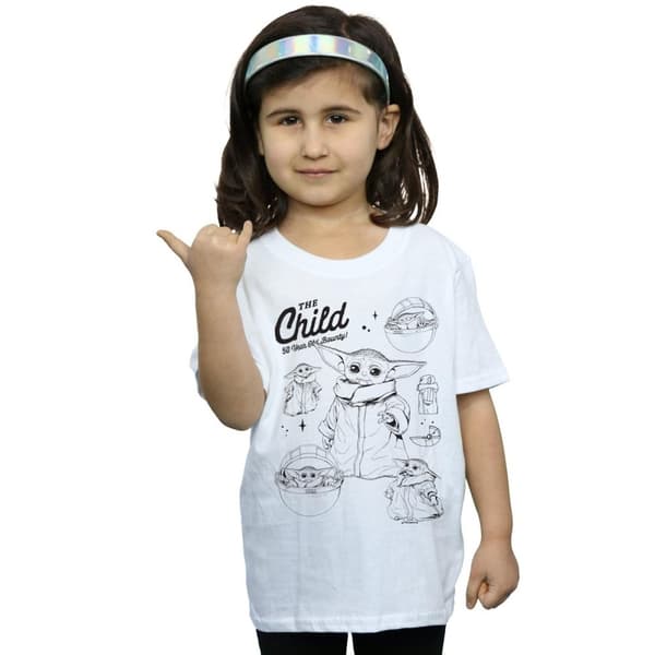 Star Wars Girls The Mandalorian 50 Year Old Bounty Cotton T-Shirt