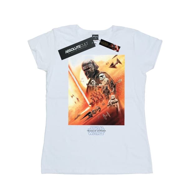 Star Wars: The Rise of Skywalker Dam/kvinnor First Order Poster T-shirt i bomull