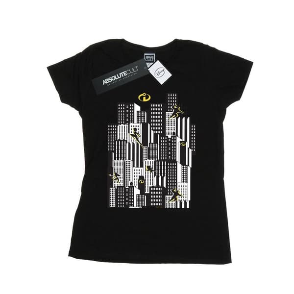 Disney Dam/Tjej The Incredibles Skyline - T-shirt i bomull