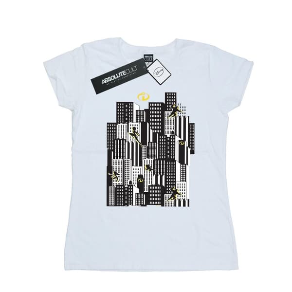 Disney Dam/Tjej The Incredibles Skyline - T-shirt i bomull
