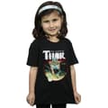Miniatyrbild 2 av 3: Marvel The Mighty Thor Poster T-shirt i bomull för flickor