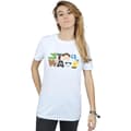 Miniatyrbild 2 av 3: Star Wars Pojkvänst-shirt i bomull med karaktärslogo för damer/damer