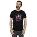 Miniatyrbillede 2 af 5: Marvel Mens Guardians Of The Galaxy Neon Star Lord T-Shirt