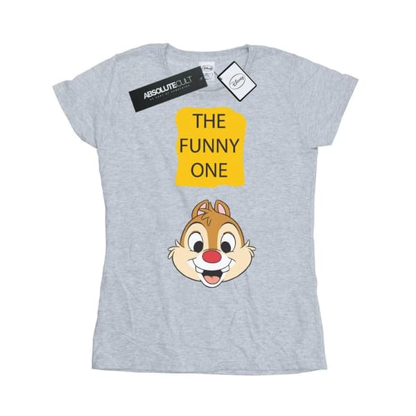 Disney Dam/Tjej - Chip N Dale The Funny One - T-shirt i bomull