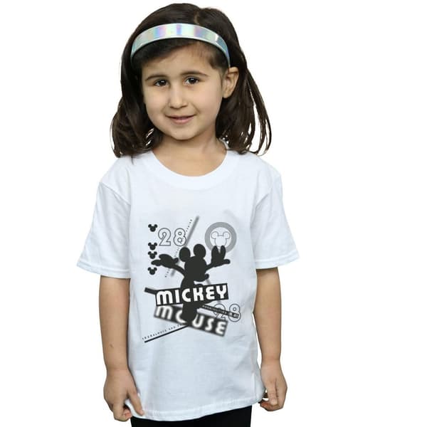 Disney Girls Mickey Mouse Always And Forever Cotton T-Shirt