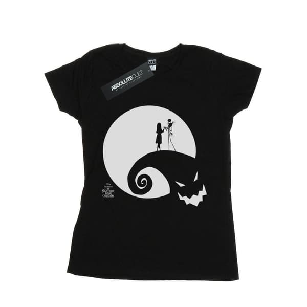 Disney Dam/Lady - Nightmare Before Christmas Moon Oogie Boogie - T-shirt i bomull