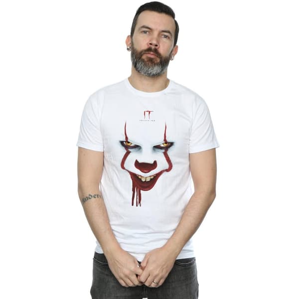It Chapter 2 Mens Pennywise Poster Stare T-Shirt