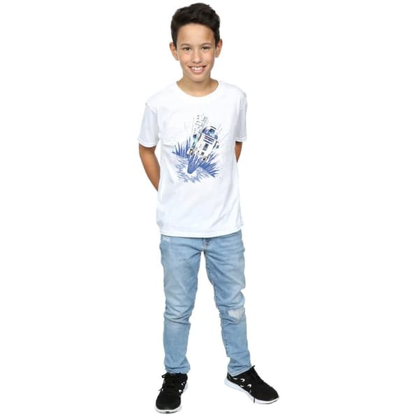 Star Wars Boys R2-D2 Blast Off T-Shirt