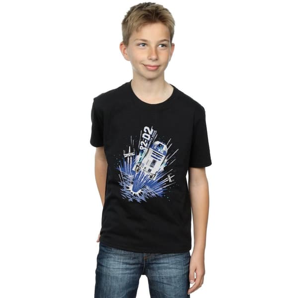 Star Wars Boys R2-D2 Blast Off T-Shirt