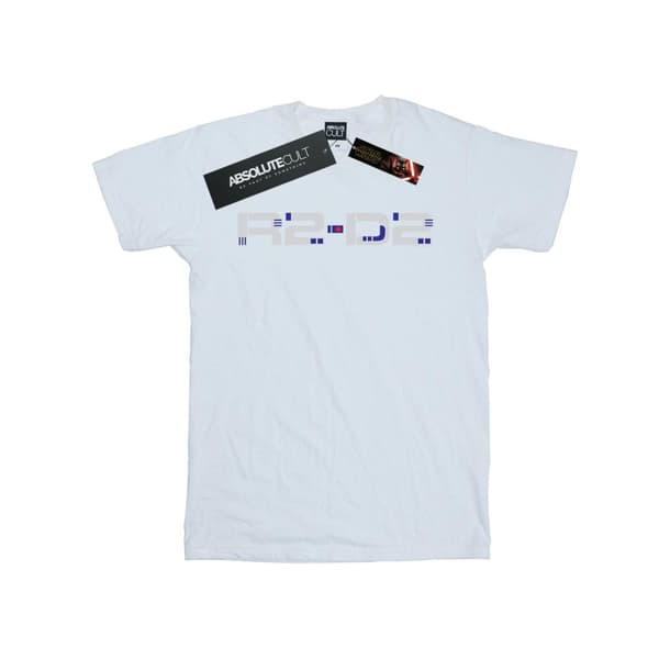 Star Wars Pojkar - The Rise Of Skywalker R2-D2 T-shirt med textlogotyp White 9-11 Years