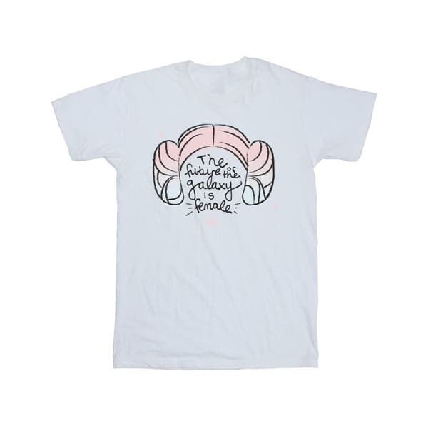 Star Wars Girls Princess Leia Future Of The Galaxy Cotton T-Shirt