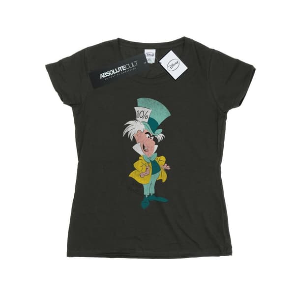 Disney Klassisk Mad Hatter T-shirt i bomull för damer/kvinnor