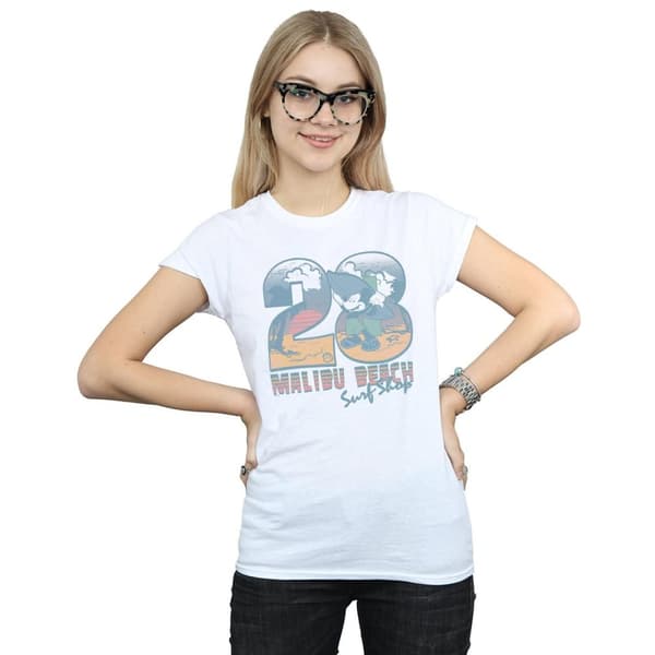 Disney Dam/Tjej - Musse Pigg Surf Shop - T-shirt i bomull
