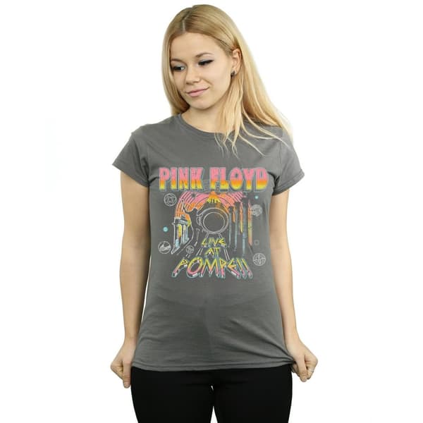 Pink Floyd Womens/Ladies Live At Pompeii Cotton T-Shirt