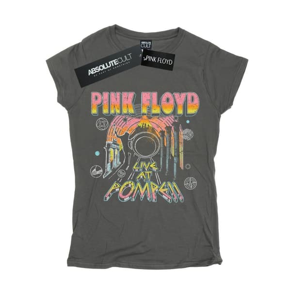 Pink Floyd Womens/Ladies Live At Pompeii Cotton T-Shirt