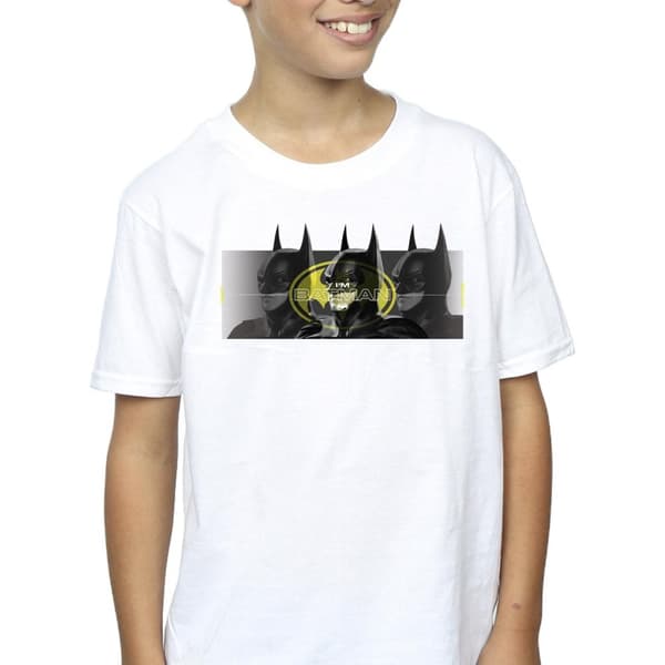 DC Comics Boys The Flash Batman Portraits T-Shirt