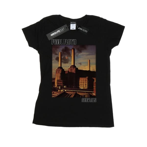 Pink Floyd T-shirt i bomull - dam/dam Animals Poster