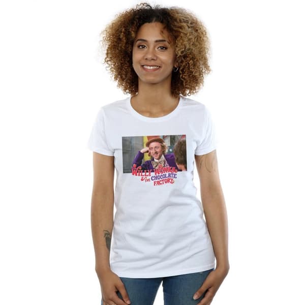 Willy Wonka And The Chocolate Factory Dam/Tjej - Condescending Wonka - Bomulls-T-shirt
