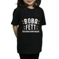 Miniatyrbild 3 av 5: Star Wars Boba Fett Legends Tribute T-shirt i bomull för flickor