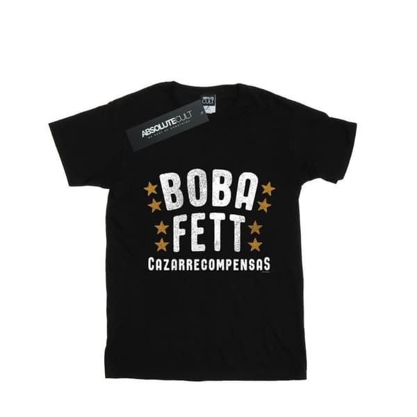 Star Wars Boba Fett Legends Tribute T-shirt i bomull för flickor