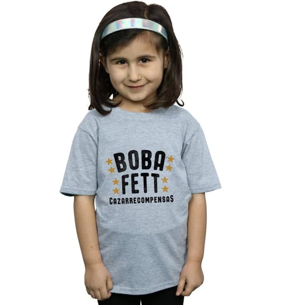 Star Wars Boba Fett Legends Tribute T-shirt i bomull för flickor