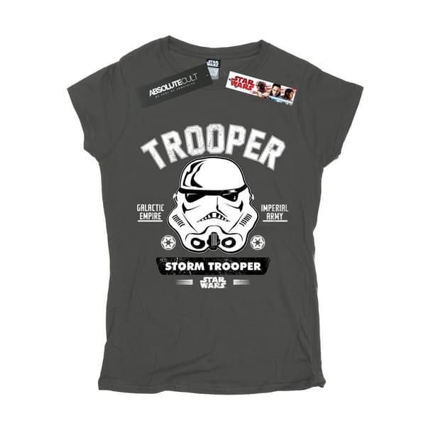 Star Wars Womens/Ladies Stormtrooper Collegiate Cotton T-Shirt