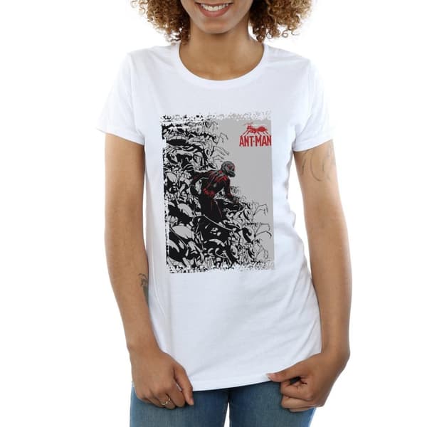 Marvel Womens/Ladies Ant-Man Army Cotton T-Shirt
